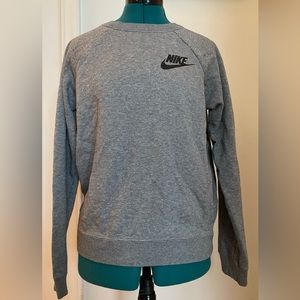 Gray Woman’s Nike Crewneck Sweatshirt